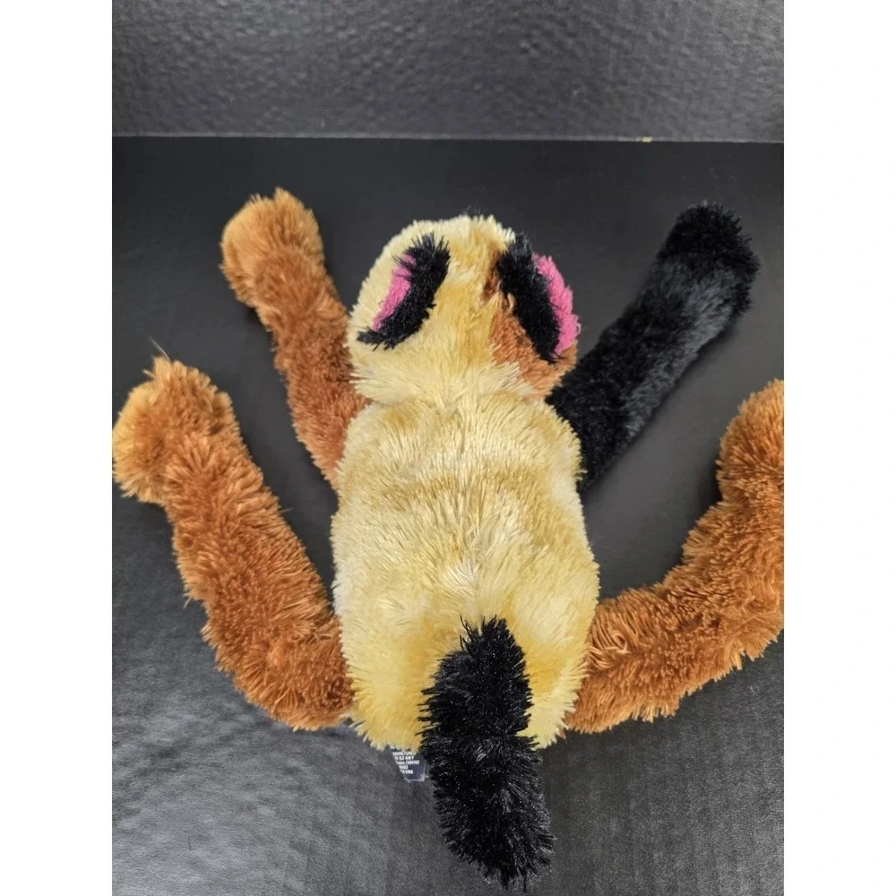 Old Navy Cat Plush Long Legs‎ Calico Stuffed Animal 12x9 Floppy Pink Nose